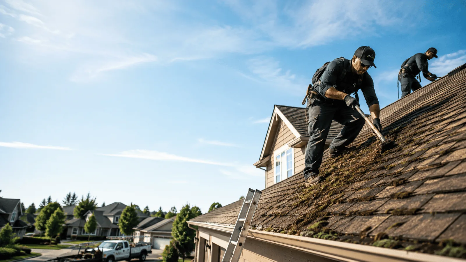 Roof Moss Removal in Merrimac, WI near me